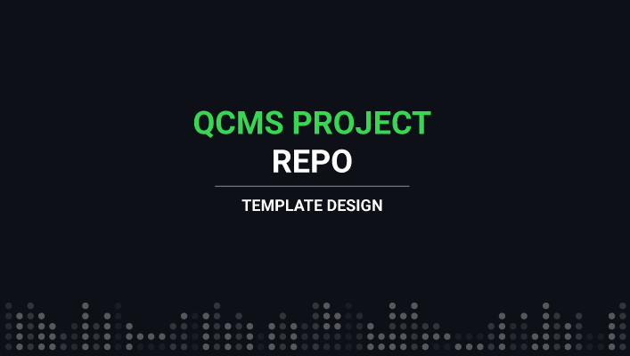 Screenshot Project QCMS DEPO